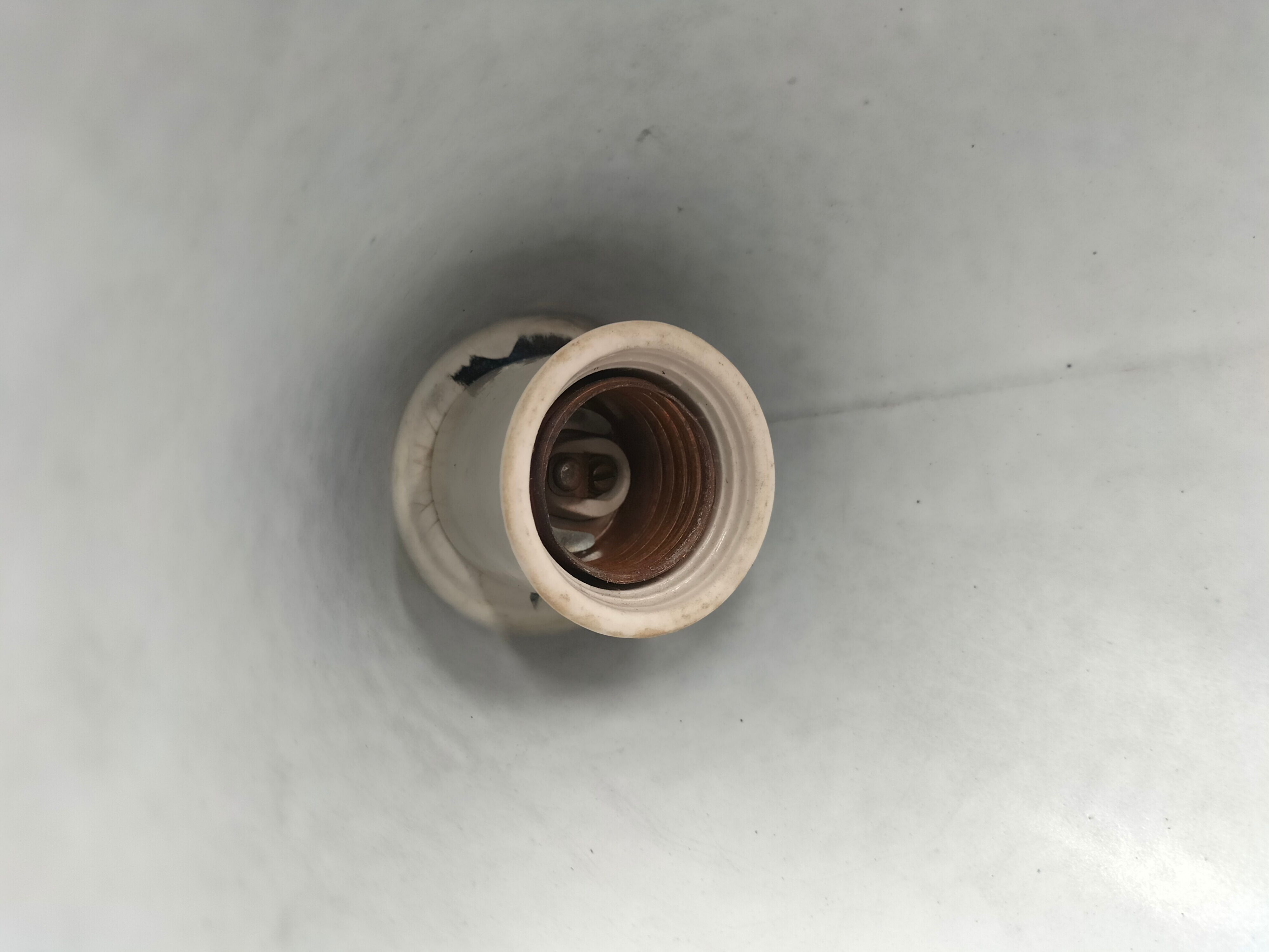 Industrial enamelled cone