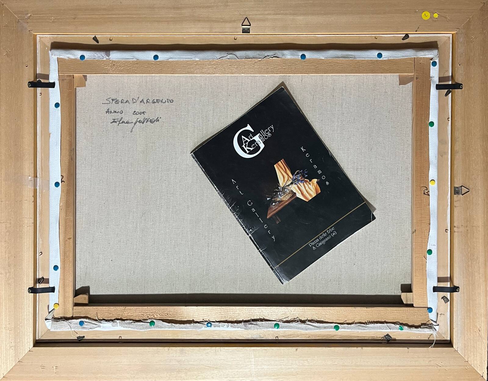 Tableau HST Elena Gualtierotti (born in 1961) "Still Life with Fruits"