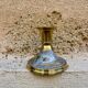 Golden brass candlestick