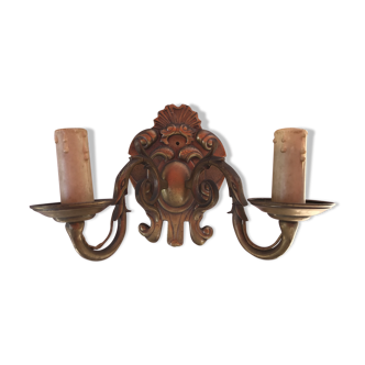 Classic bronze applique