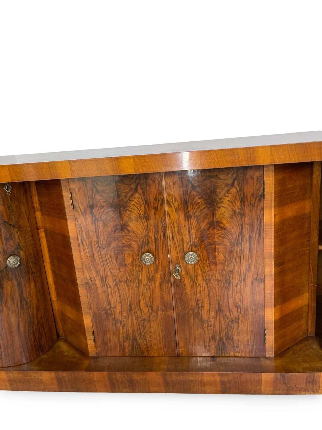 Impressionnant buffet Art déco italien des années 1930/1940