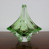 Mid-century glass bowl designed by josef hospodka, 1960's