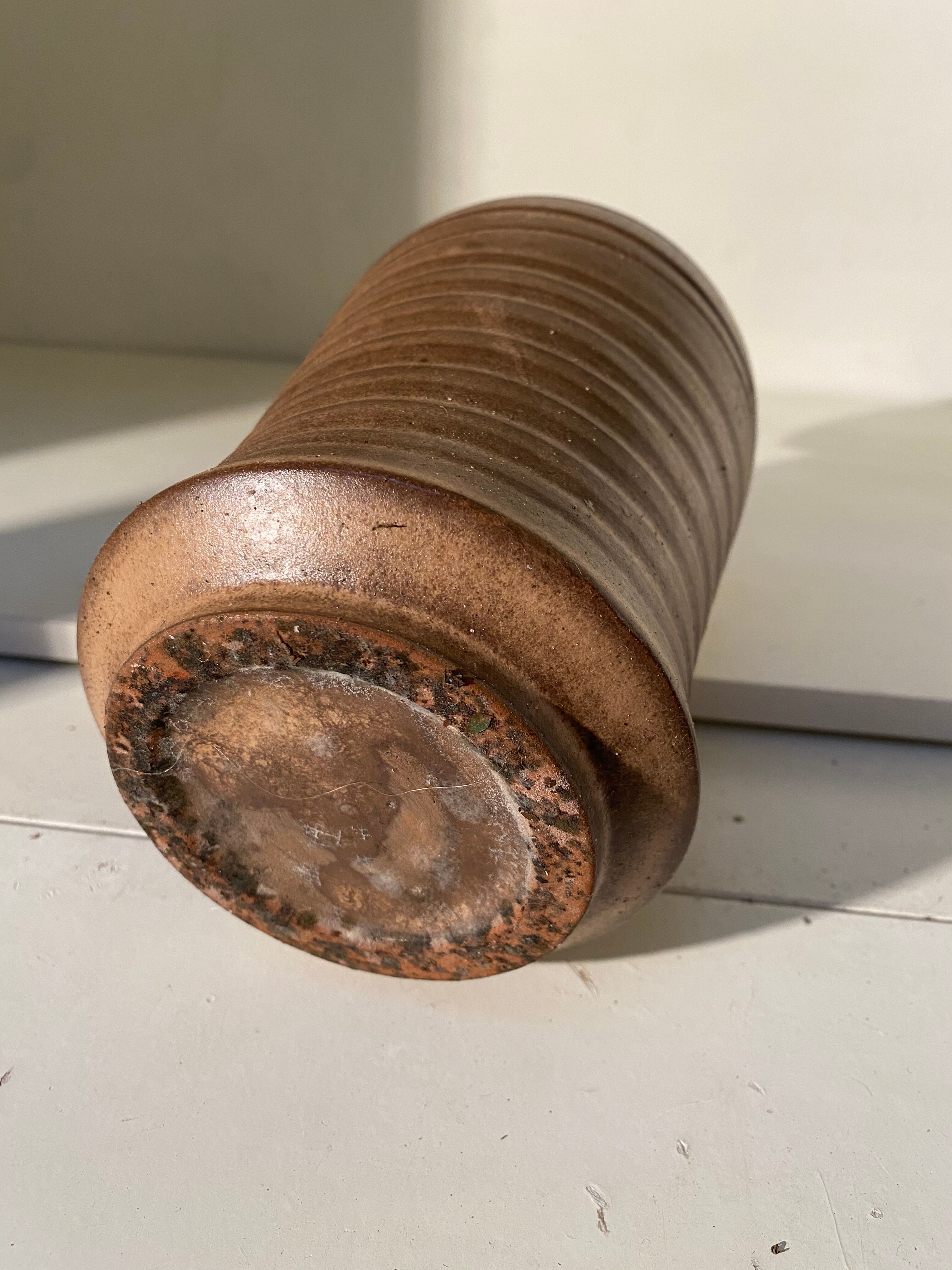 Vintage sandstone bottle