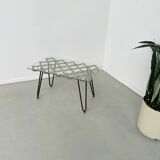 Coffee table 50s golden clover