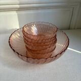 Rosaline Arcoroc salad bowl and bowl set