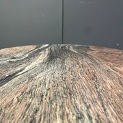 Table basse en marbre vintage à deux niveaux, années 1970