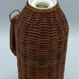Vintage rattan thermos
