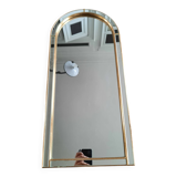Arcade mirror with beaded screens, Deknudt design, 1980