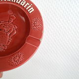 Mandarin advertising ashtray