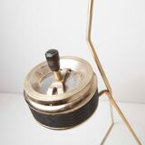 Ashtray on foot golden 60s