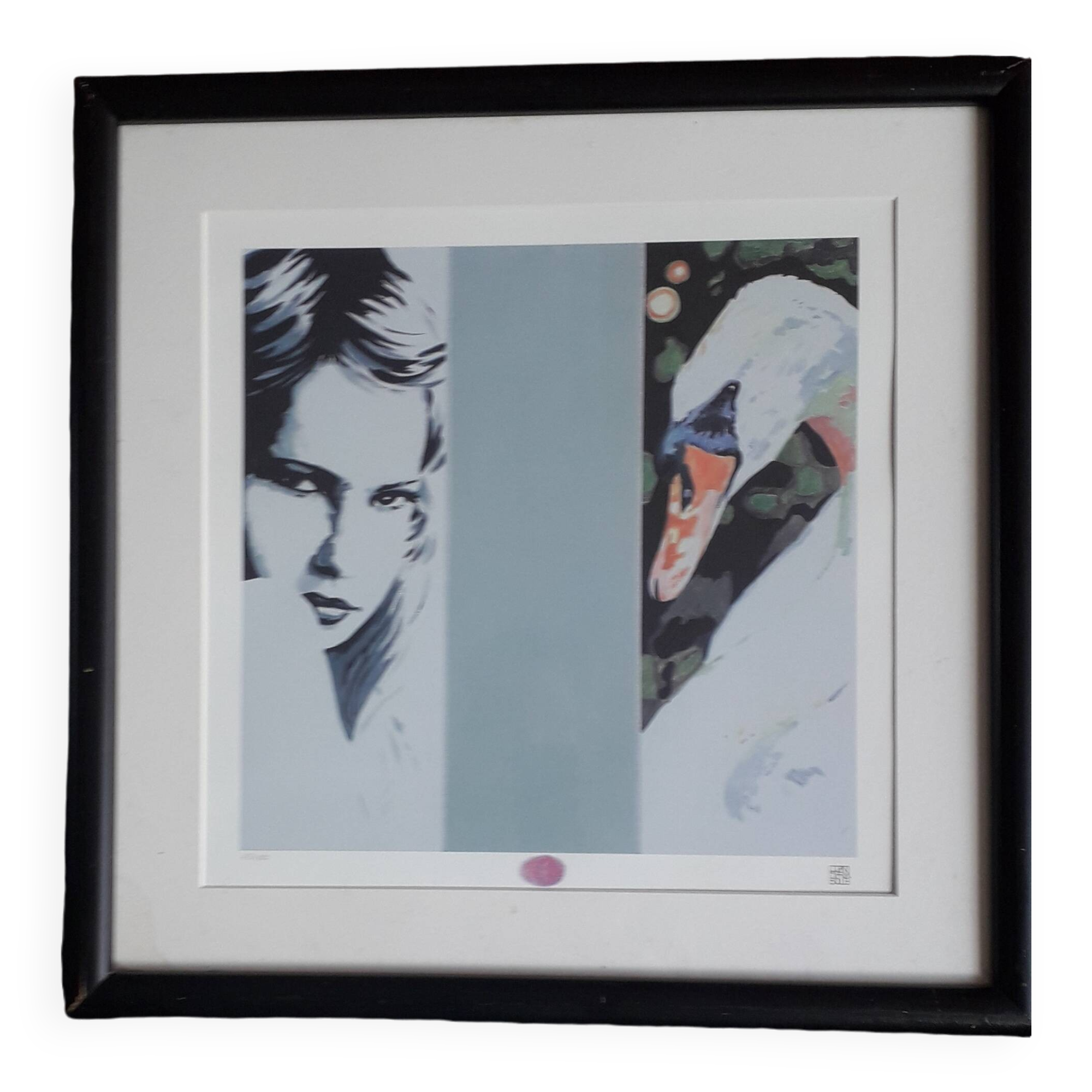 Contemporary painting signed by Juan Maria Bollé