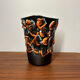 Vallauris ceramic lava vase from the 60s