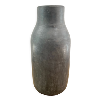 Grey Moroccan vase
