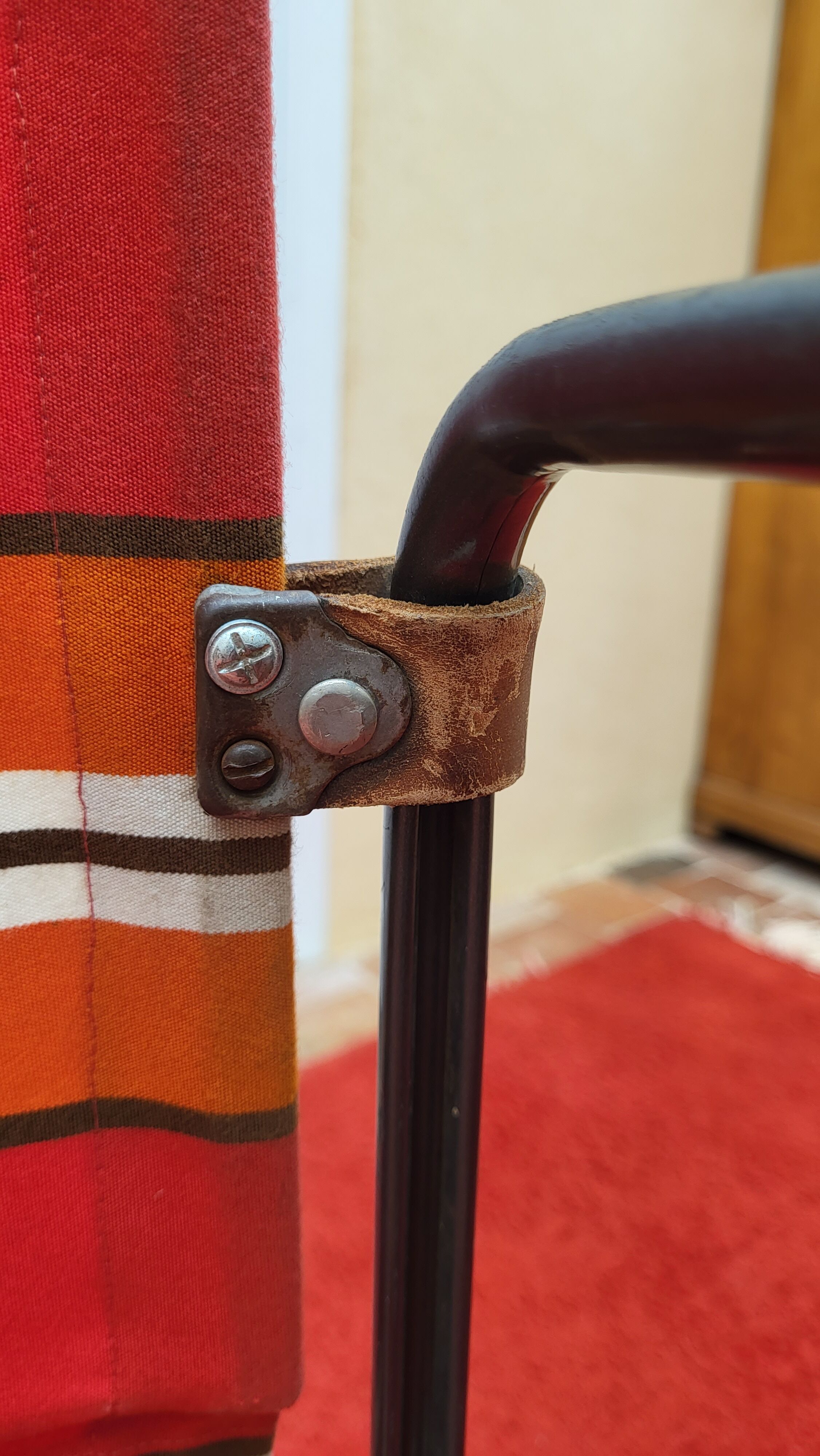 Folding armchair Jacques Hitier 50s