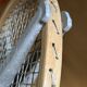 Vintage Pinguin rackets from the 1960s.