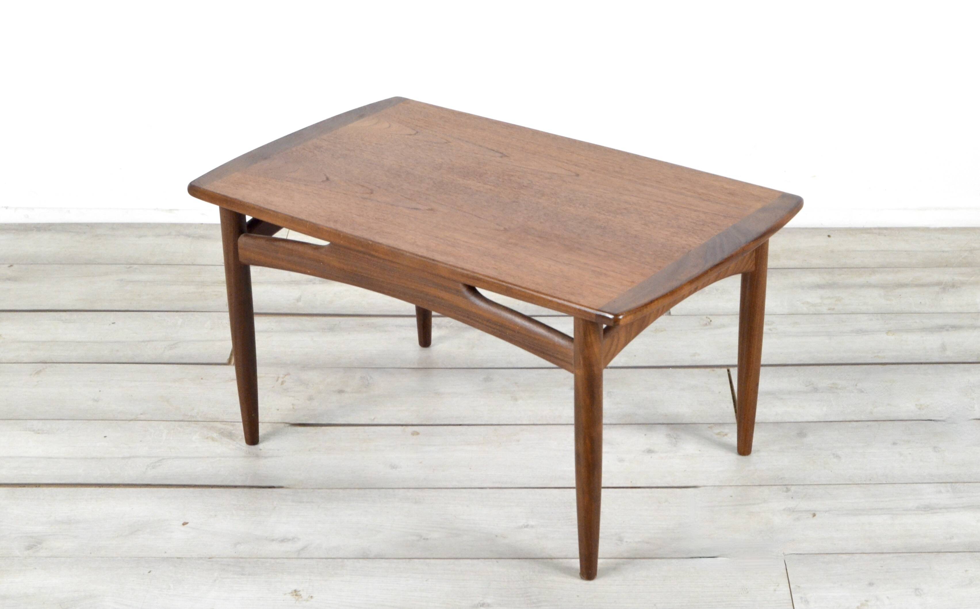 Midcentury Coffee Table In Teak And Afromosia By G Plan. Vintage Modern / D