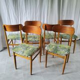 Set of 6 chairs 60s
