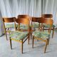 Suite de 6 chaises années 60
