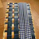 Wicker suitcase