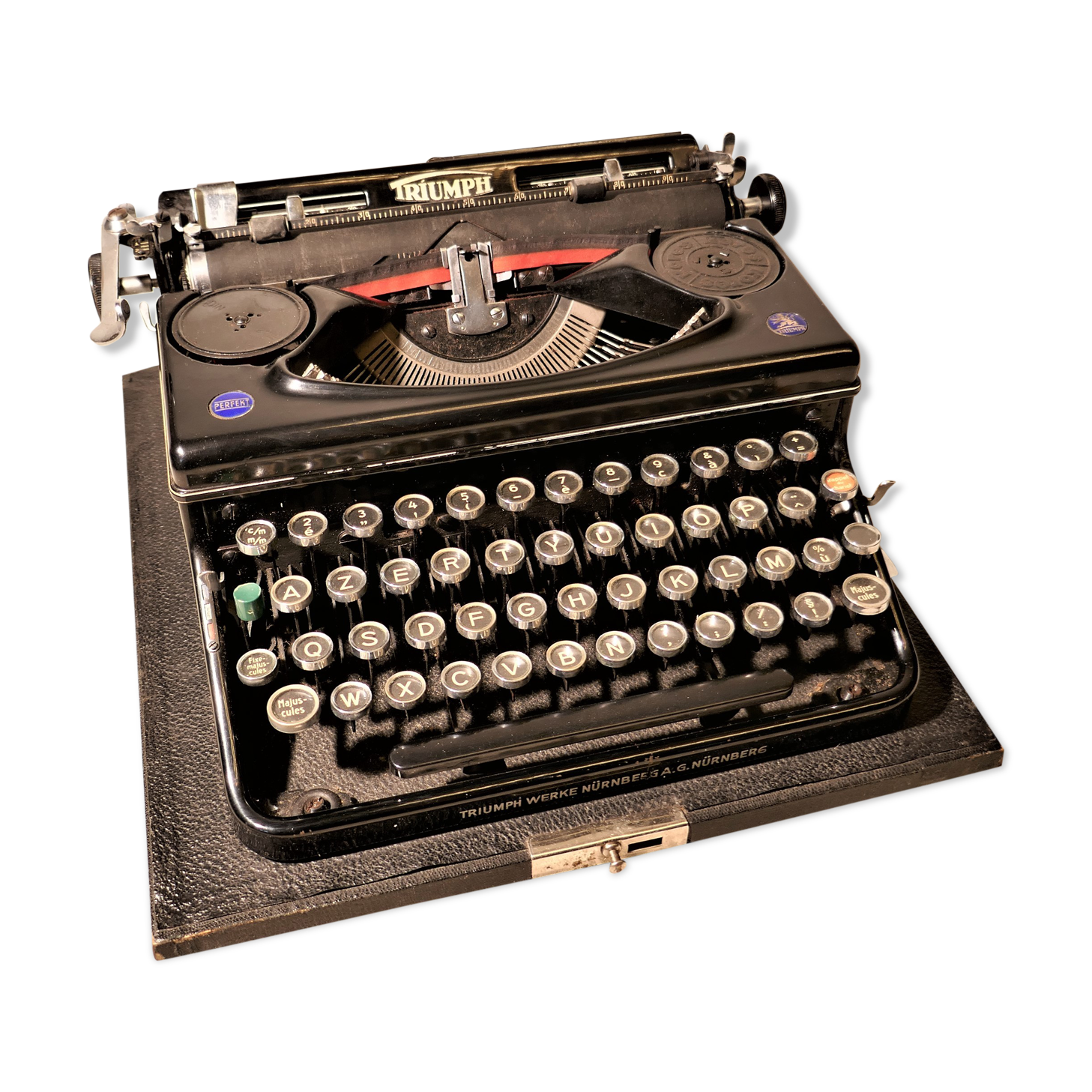 Old Triumph Perfekt 30s typewriter