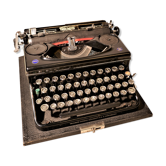 Old Triumph Perfekt 30s typewriter