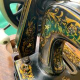 Ornate German sewing machine from the 19th century