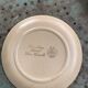 5 petites assiettes a dessert en gres, fait main, moulin des loups, motif de fleurs, made in france
