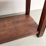 Small pine drapery table from the 1950s