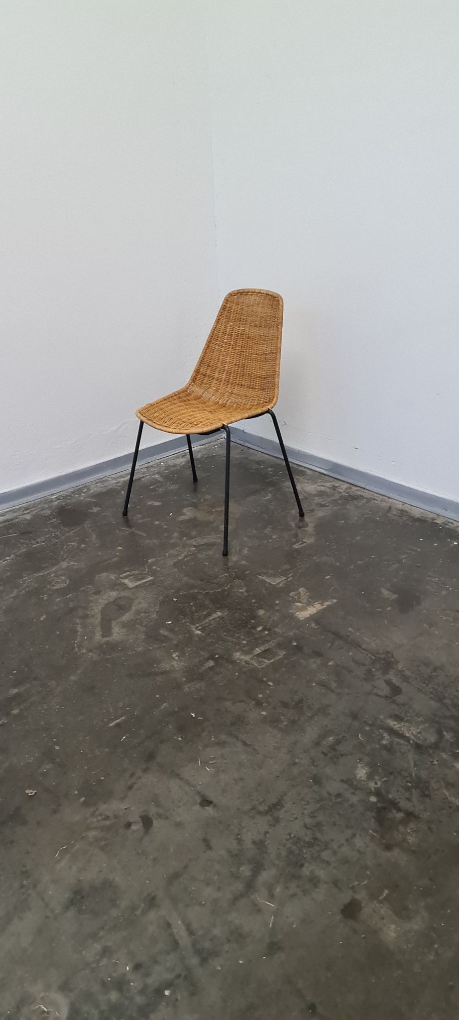 Wicker chair 1950