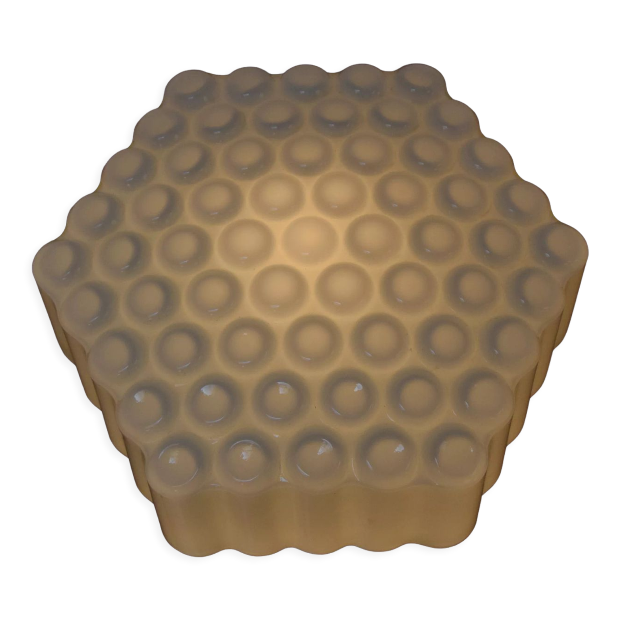 Mid-century ceiling or wall light, 1970's.