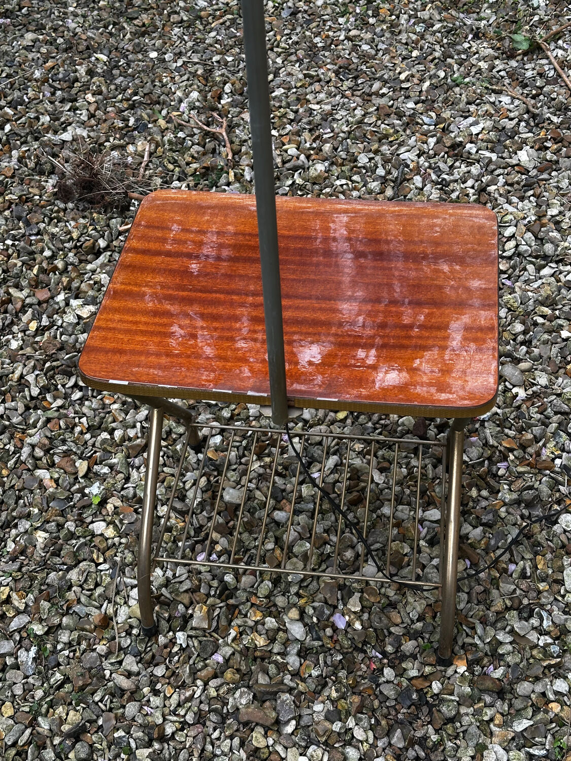 Mid-century reading floor lamp