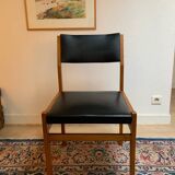 Set of 6 vintage Scandinavian chairs from the 60s design.