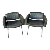 Pair of armchairs by Pierre Guariche, Meurop.
