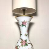 Baccarat Lampe Opaline peint main