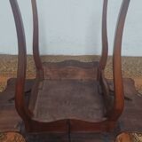 Louis XV clover table in walnut
