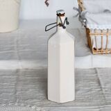 Antique beige glazed ceramic bottle