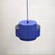 Lampe vintage Jo Hammerborg bleue emblématique | Fog & Morup | Modèle Juno
