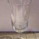 10 old cylindrical crystal glasses