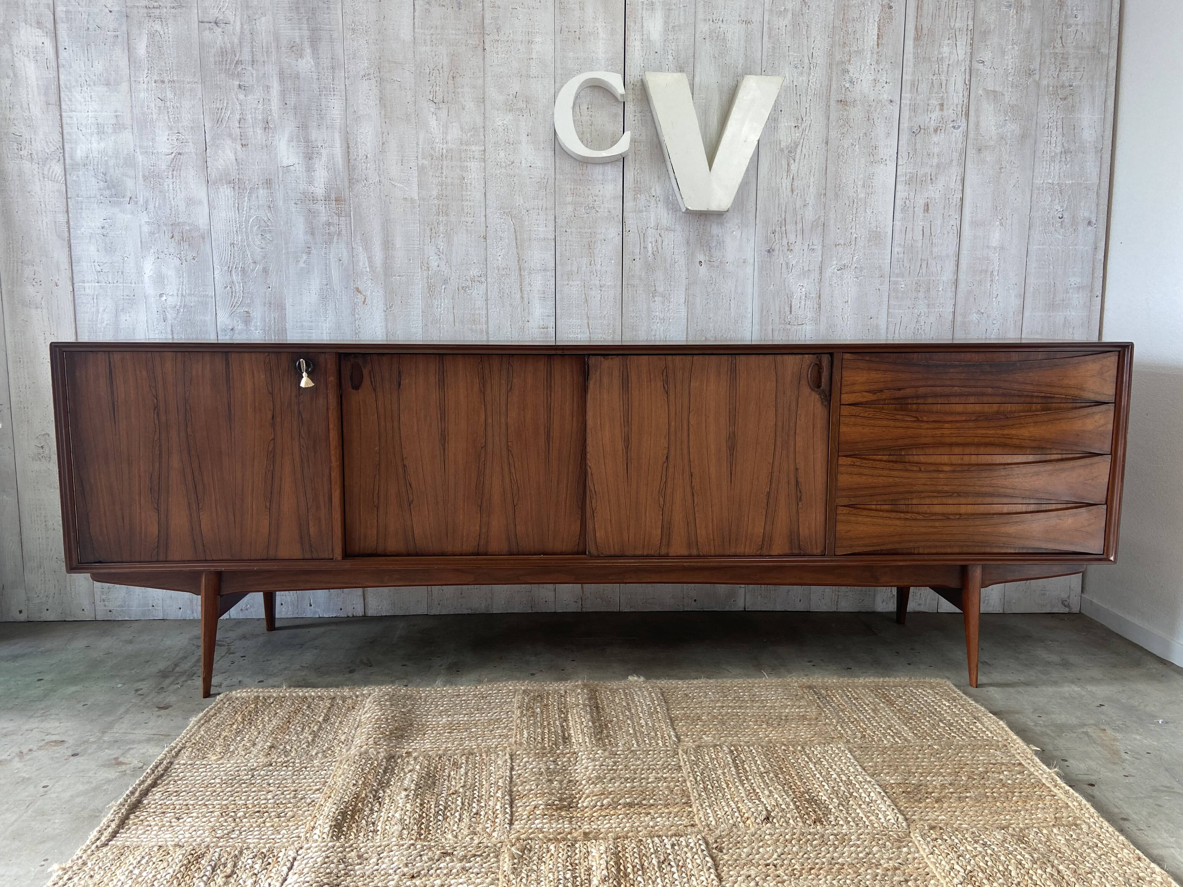 Vintage rosewood sideboard