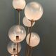 Italian Alberello brass & murano floor lamp
