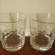 6 verres whisky cristal Lorraine service vintage french crystal glasses