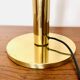 Adjustable 1970s Brass Floor Lamp by Florian Schulz