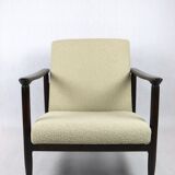 Beige Boucle GFM-142 Armchair by Edmund Homa, 1970s