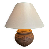 Terracotta table lamp