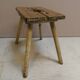Tabouret de lait vintage