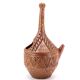 Stylized ceramic pitcher by Huguette Bessone, Vallauris