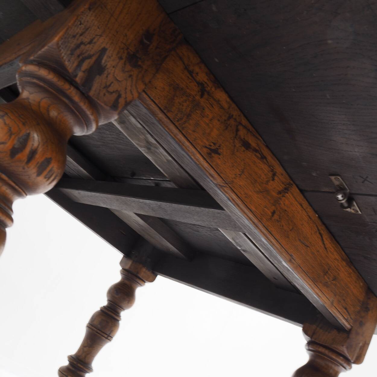 Antique Table with Beautiful Wear and Tear, circa 1900