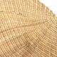 Set of 2 vintage Ikea wicker armchairs "donut"