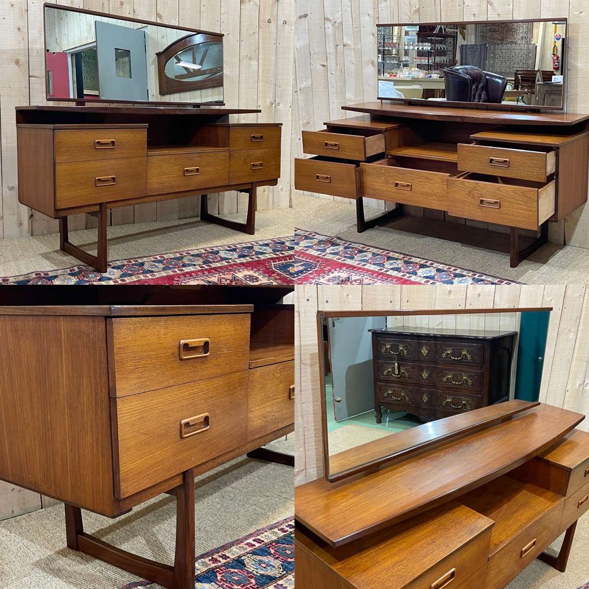 Teak dressing table from the 70s