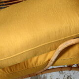 Rattan bench